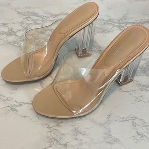 Clear Heels